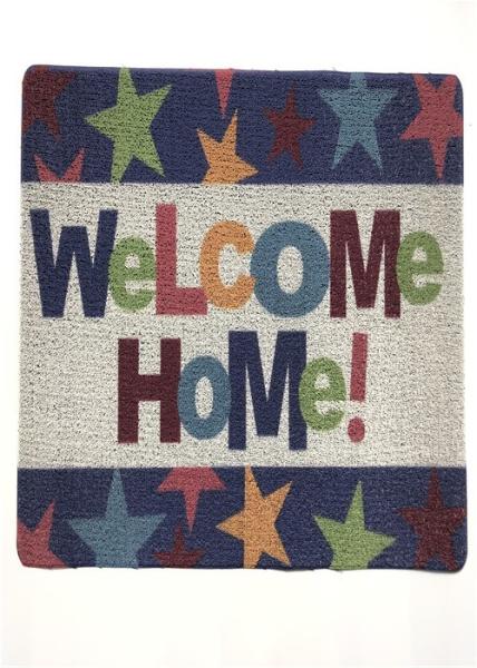 Eco - Friendly Woven Vinyl Carpet For Hotel / Outdoor Entry Mat