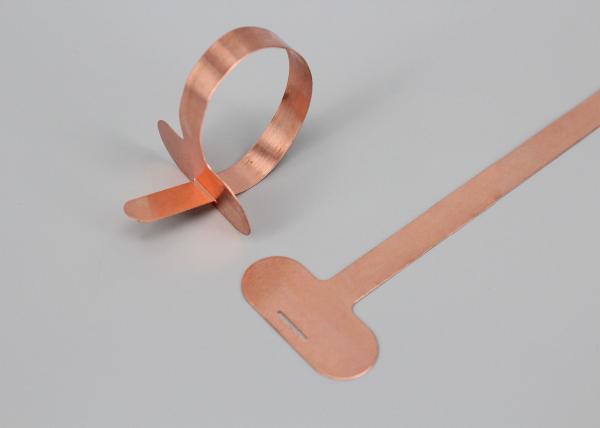 Metal Copper marker cable tie plate in cable management