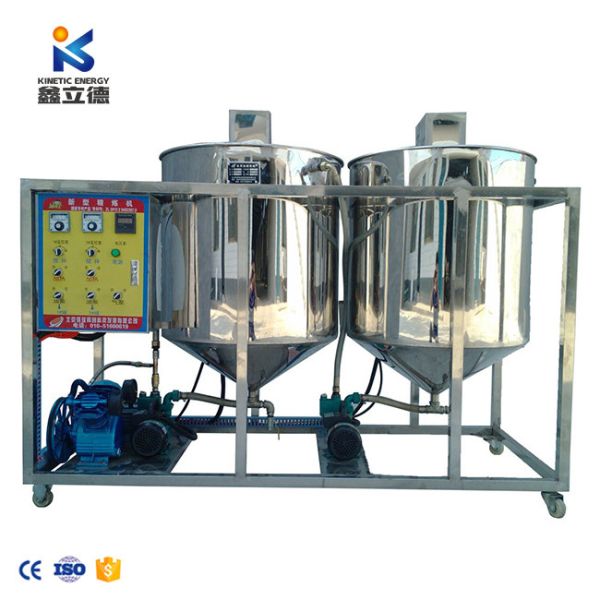 Crude Oil Refinery 500Kg/day Shea Butter Oil Refining Machine/oil Refinery Equipment for Home