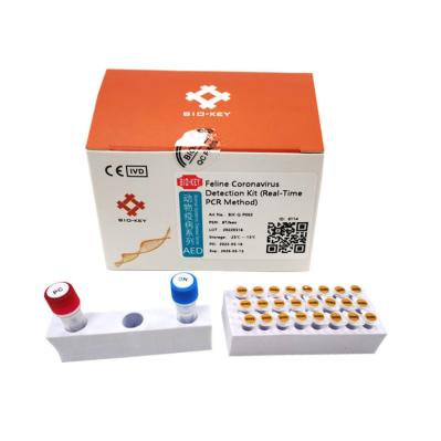 Fluorescência felino do RT do jogo do teste do PLF de FCoV Cat Test Kit QPCR quantitativa