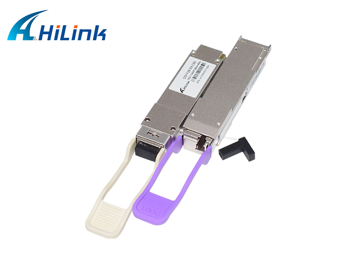 LC Simplex BiDi QSFP28 Передатчик 80 км одноволоконный однорежимный DDM