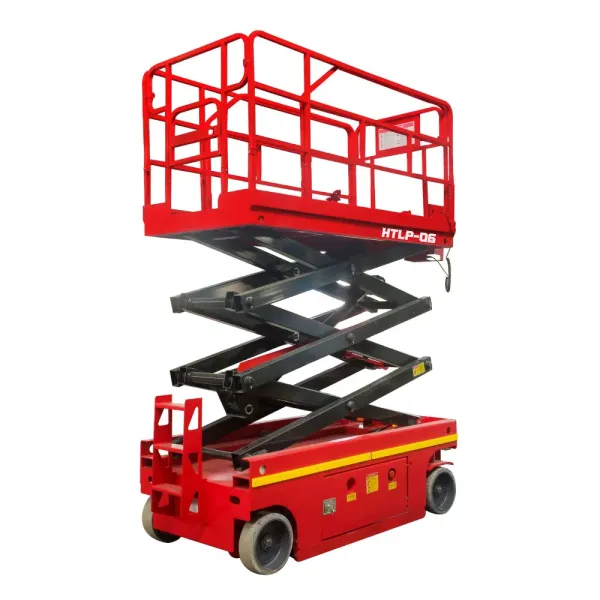 Chinese Factory Lifting Equipment Electric Self Propelled Hydraulic Aerial Work Platform Scissor Lift Table Platform