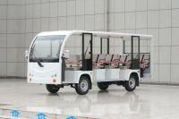 2024 Novo lançado Pequeno Ônibus Turístico Elétrico Branco de 14 lugares Carro turístico elétrico para pontos de cenário