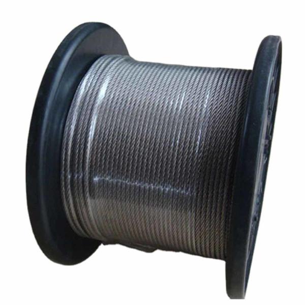 7X19 1.5mm Stainless Steel Wire Rope for Building Materials