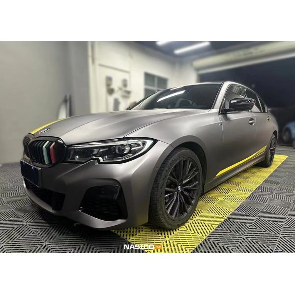 Liquid Silver Car Vinyl Wrap Roll Recyclable Eco Friendly High Stretchable