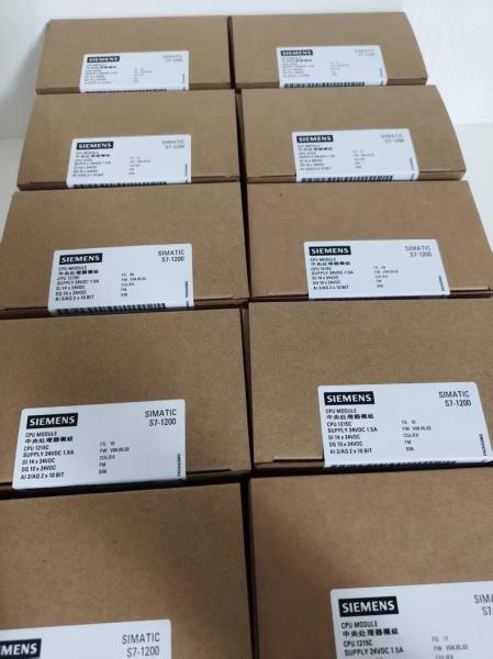 6ES7215-1AG40-0XB0 CPU, 2 analog inputs/2 analog outputs, 14 digital inputs/10 digital outputs, 24 VDC, IP20, SIMATIC S7-1200 series