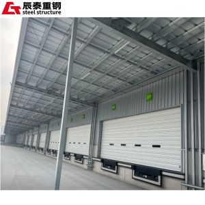 Pre Engineered Steel Structure Warehouse Building Large Span Fire Proof