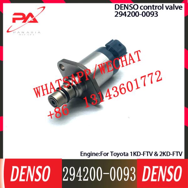 DENSO válvula de controlo 294200-0093 Regulador válvula SCV 294200-0093 Para Toyota 1KD-FTV & 2KD-FTV
