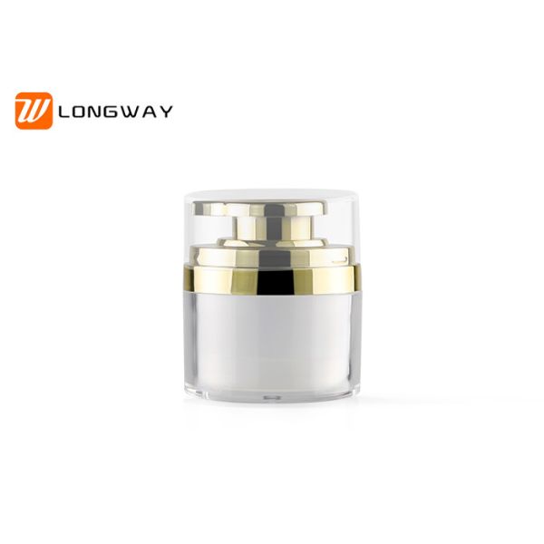 50ml Airless Treatment Pump Bottle OEM / ODM Available SGS Approval