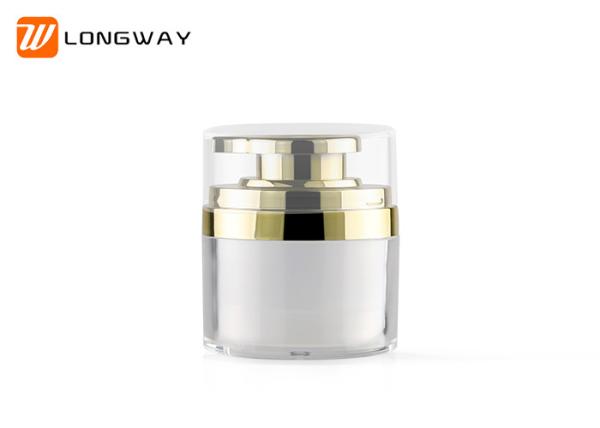 50ml Airless Treatment Pump Bottle OEM / ODM Available SGS Approval