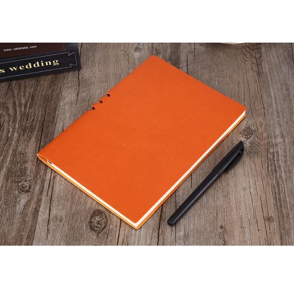 Customized Office Stationery A5 Notepad with PU Leather Cover and Personalized Design