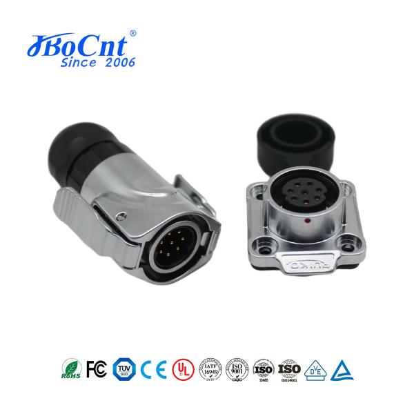 Industrial IP68 Power Connector 2 3 4 5 7 8 9 Pin Male Female LED Waterproof Wire Connector