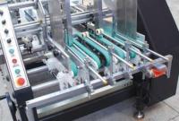 Espessura da máquina 15kW 20mm de Gluer do dobrador da placa da caixa de 1100MM