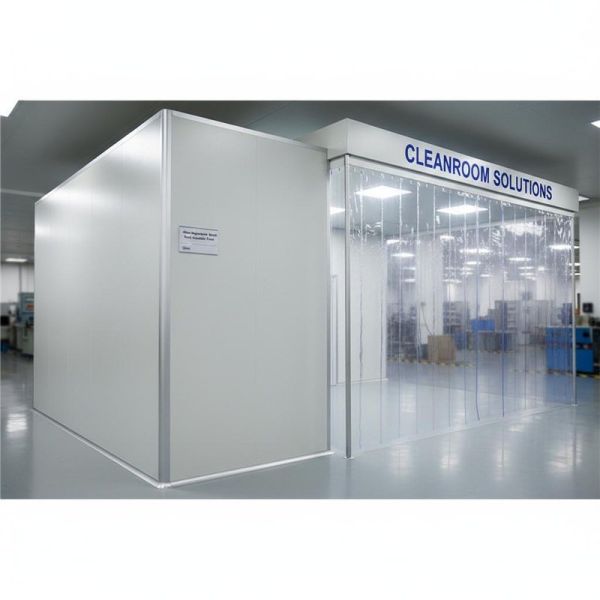 Hardwall Cleanroom Softwall Clean Room Featuring Glass Magnesium Rock Wool Sandwich Panel 50mm Ceiling and Wall Ideal for Cleanroom Solutions