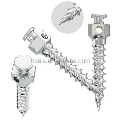 Dental Mini Screw Orthodontics Micro Implant Titanium SS Alloy 1.5mm 2.0mm