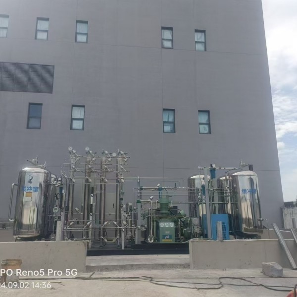 Máquina de recuperación de gas de reciclaje de residuos de gas a prueba de explosión automática de 450 V