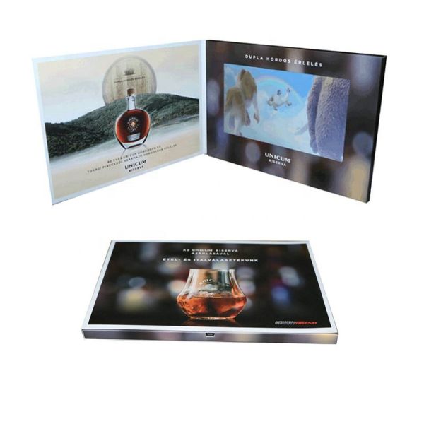LCD Video Brochure And Video Card For Advertising,wedding ,birthday
