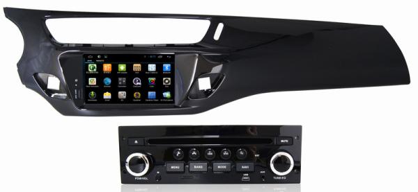Ouchuangbo car stereo multi for Citroen C3 2013 with BT GPS USB steering wheel control. android 6.0 system