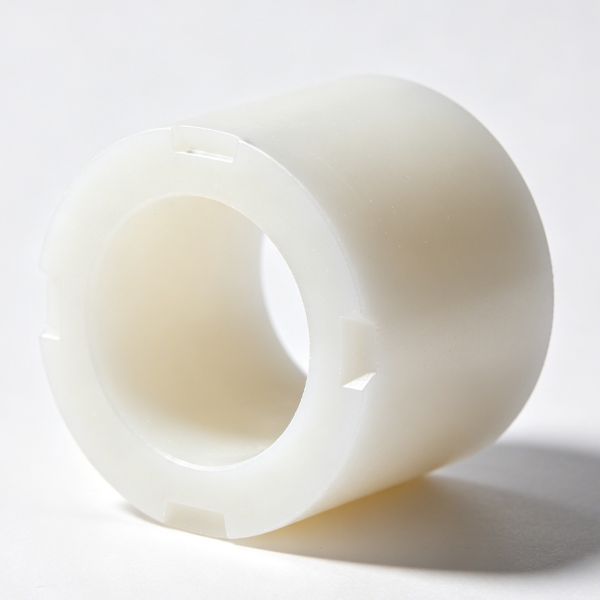 Precision CNC Turned Delrin Bearing Sleeve for Industrial and Automotive Applications