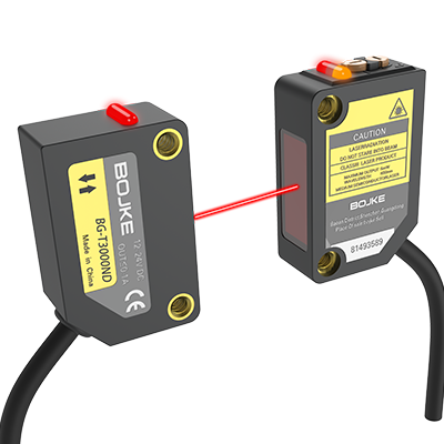 30m Laser Photoelectric Sensor , Through Beam Photoelectric Sensor Switch