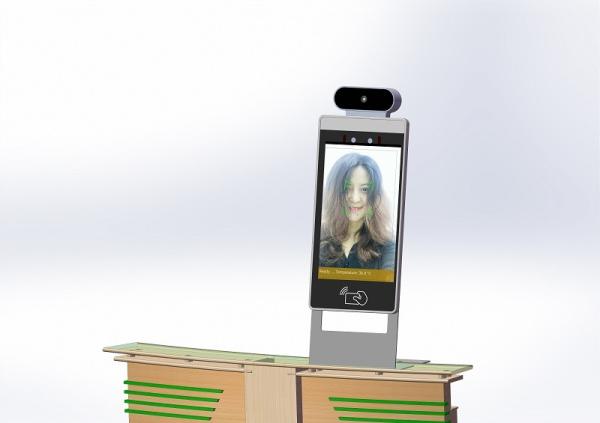 Android POE Facial Recognition And Body Temperature Measure Tablet For Access Control