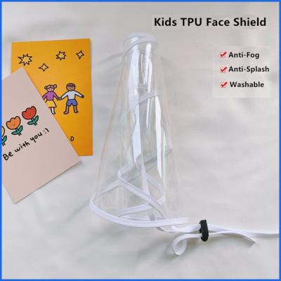 Anti Fog Kids Face Shield Protective Washable For Sun / Fisherman / Baseball Hat