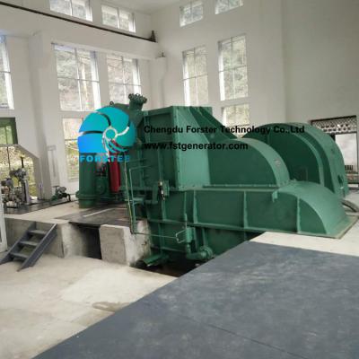 Estrutura compacta hidroelétrico de gerador de turbina da C.A. Pelton de 3 fases