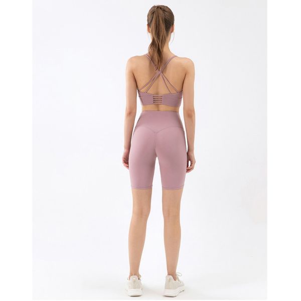 V шорты части форменным управлением tummy одежд набора йоги Breathable 2 и верхней части урожая