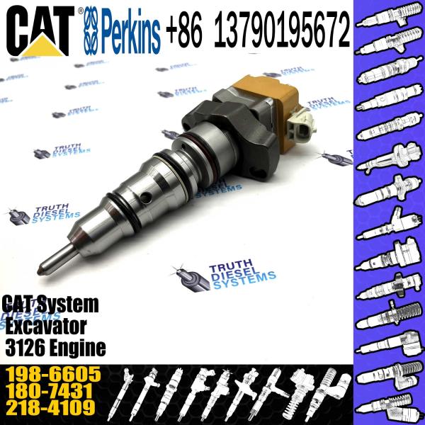 Série comum do CAT 1986605for 325C E325C do injetor de combustível diesel 198-6605 do trilho do injetor do motor diesel do CAT