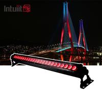 24pcs Led Wall Wash 20X9W Bar d'éclairage extérieur 3 en 1 avec Dmx lumières pour l'extérieur du bâtiment