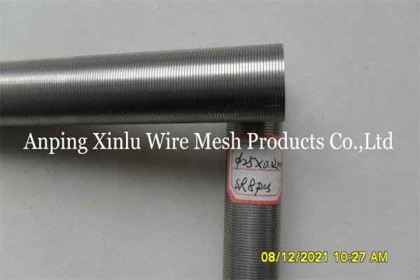 4-1/2 Slot 40 V Wire Wrapped Pipe Corrosion Resistance For Well