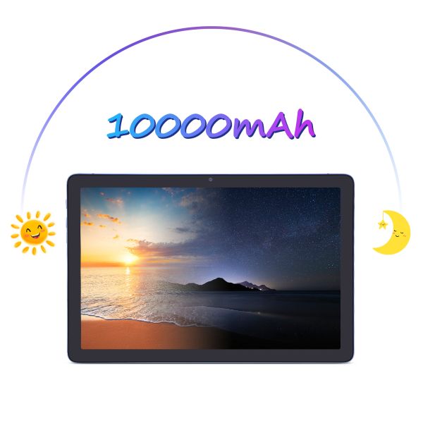 C idea Android Tablet  WIFI 5G Tablet 10.1 Inch Dual Camera 8GB RAM 512GB with Keyboard Mouse SIM Support for Student