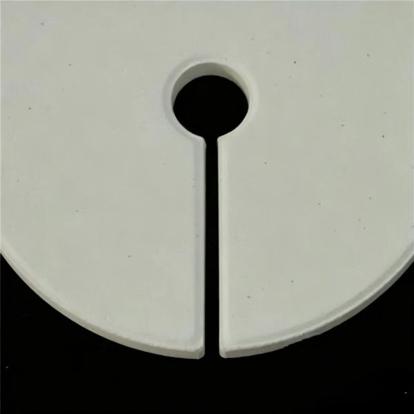 Dielectric Constant 6 to 7 Mullite Ceramic with Thermal Conductivity 3.5 to 4.5 W per meter Kelvin Operating at 1400 Degrees Celsius