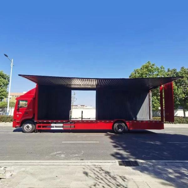 JAC   4*2   Wing Opening Van  Winged  Box Van     Cargo Truck