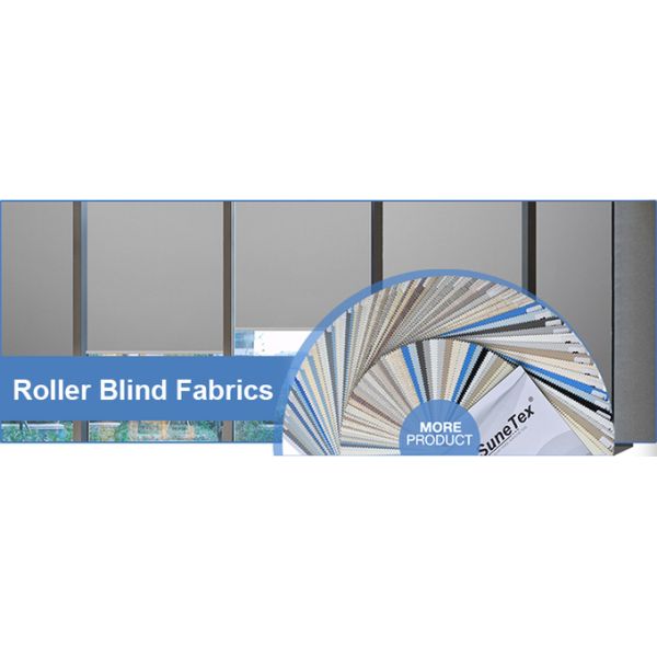 New Products 100% Polyester Fabric Blackout Blind Fabric White Window Blinds