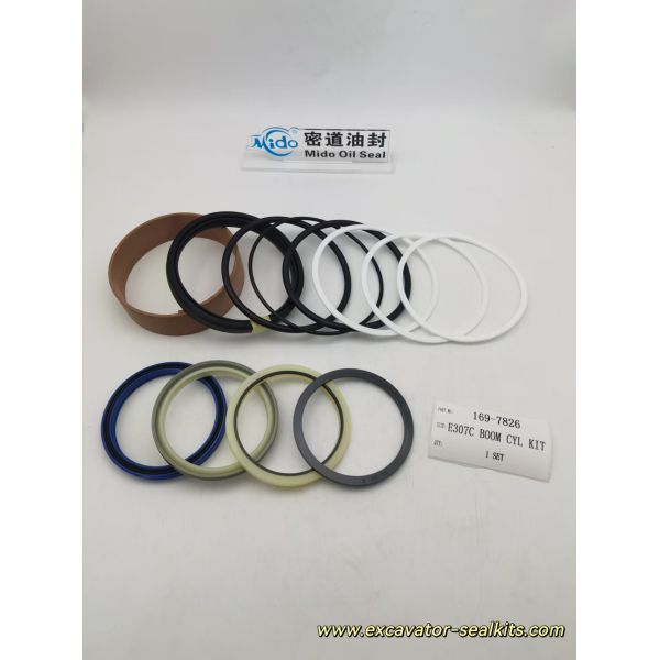 High-Performance E307C BLADE CYL KIT 169-7826 | Hydraulic Cylinder Seal Kit Sealing Solution for Extreme-Duty Applications