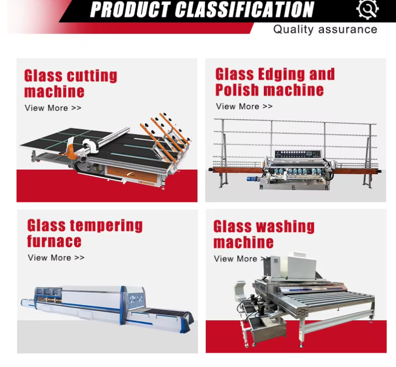 Nine Motor Glass Edging Machine 0-15m/Min For Polishing Glass Edge