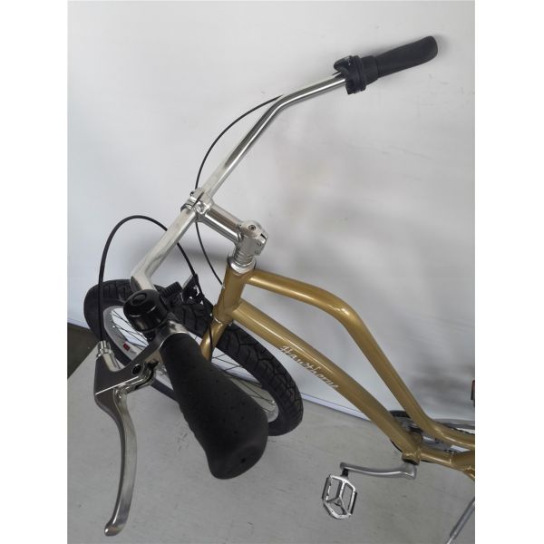 26x3 inch Unisex Step Through Aluminum Frame 3 Speed Beach Cruiser Bike for Rent in USA