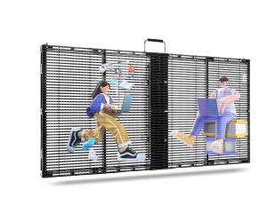 500X1000mm PH5-10 Outdoor High Brightness High Refresh Rate LED Transparent