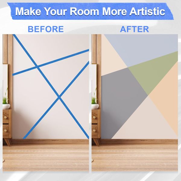 Rolos de fita adesiva resistente personalizáveis para artistas Decoração pintura