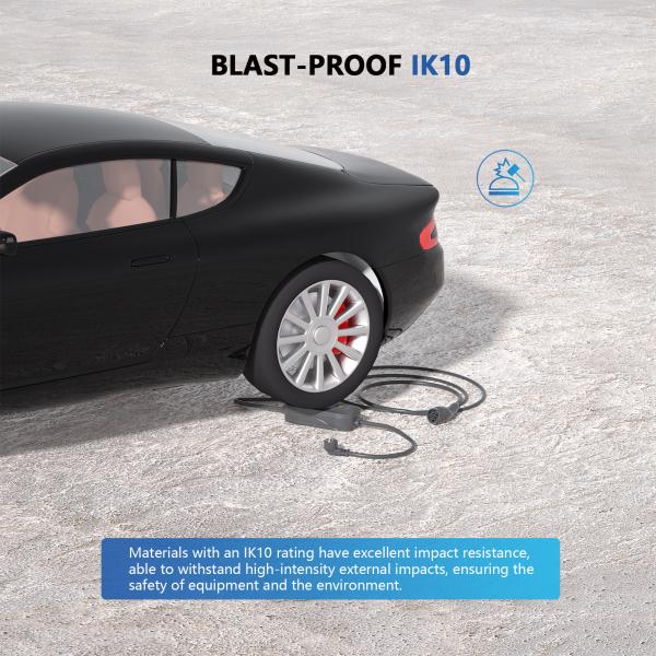 Portable Car Charger Customizable AC 3.5kw 16A EV Charger for Electric Cars