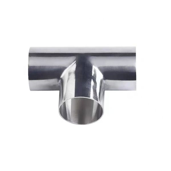 1/4''-4.0'' Size Sanitary Welding Tee Connector Pipe for Industrial SS304/316 Material