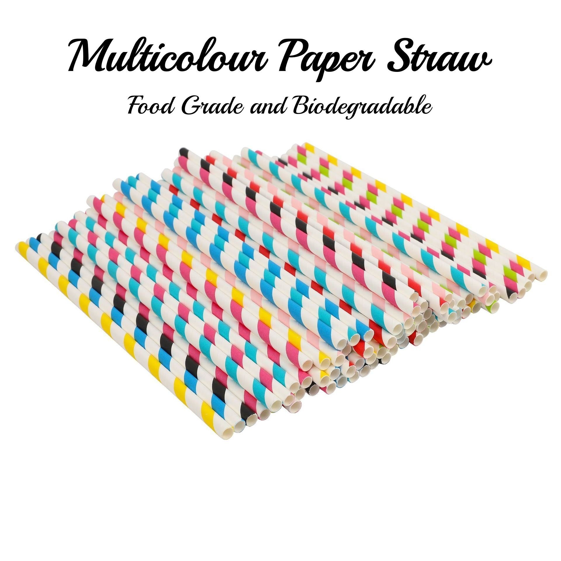 Food-Contacting Grade Colourful Paper Straw for Drinking Package Gross Weight 5.500kg