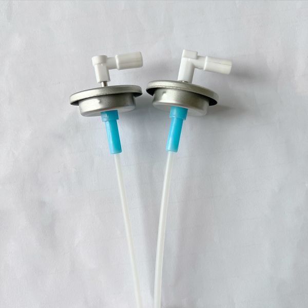 Клапаны аэрозоля пластмассы и металла измеренные стержнем и приводы 1инч