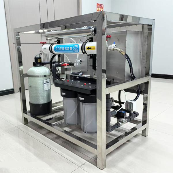 Portable 20L/H Reverse Osmosis Seawater Desalination Plant Water Processing Equipment with Pump Membrane Filter for Farms