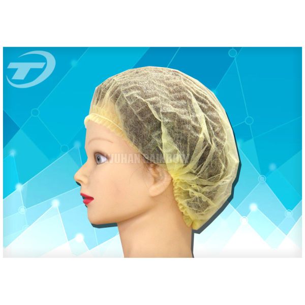 Chapeaux chirurgicaux jetables de FOULE 18" chapeaux principaux chirurgicaux de