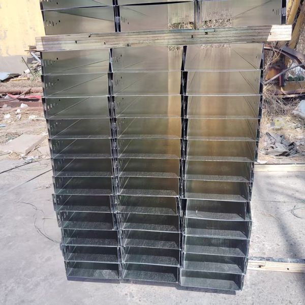 Canalización de cables tipo bandeja de aluminio, galvanizada en caliente para construcción