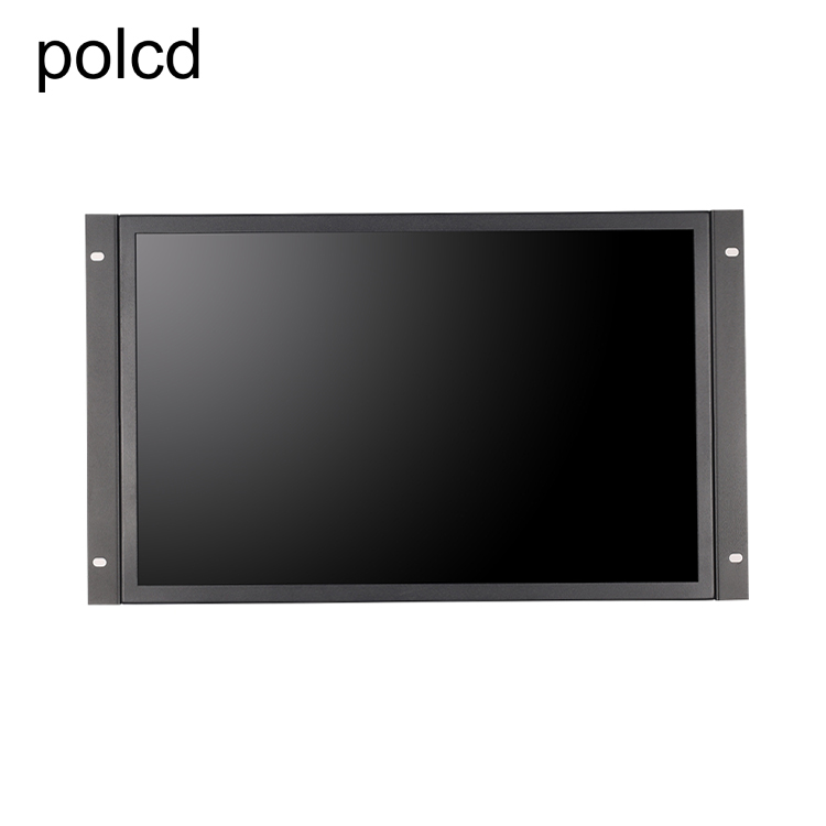 Промышленной монитор установленный стеной вися уха металла случая LCD экрана Polcd 19 дюймов
