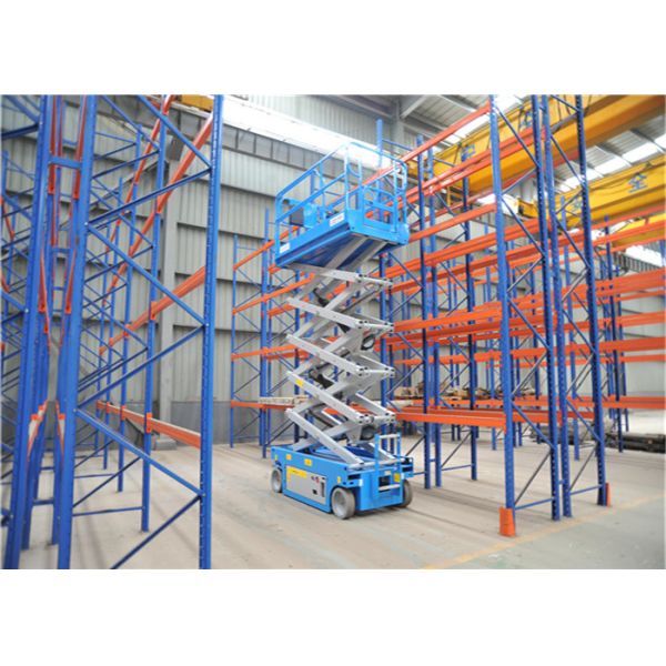 Twelve Meters Hydraulic Scissor Lift Platform With Manual Platform Lowering Valve
