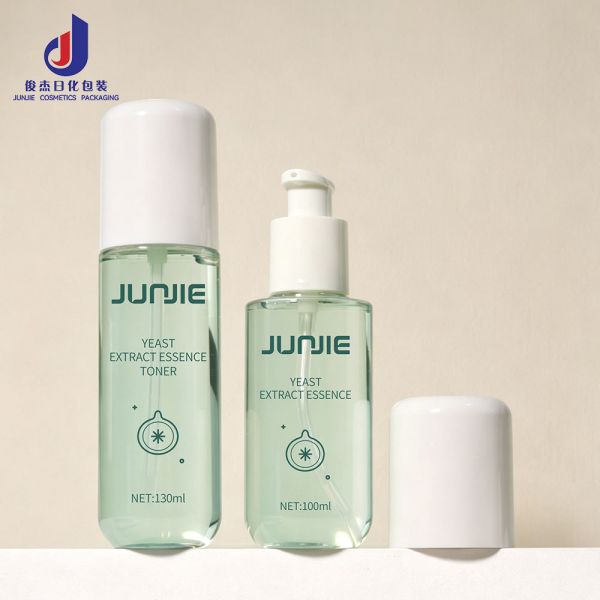 Custom PCR Cosmetic Packaging Flat Shoulder 50ml 100ml 150ml 180ml Matte Round Lotion Plastic Bottle with Pump and Cap